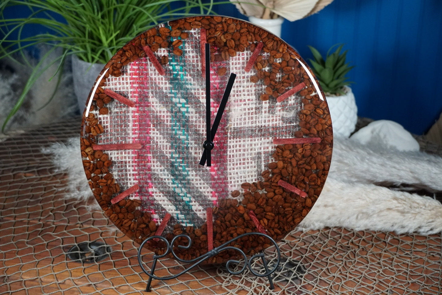 Coffee Bean Clock