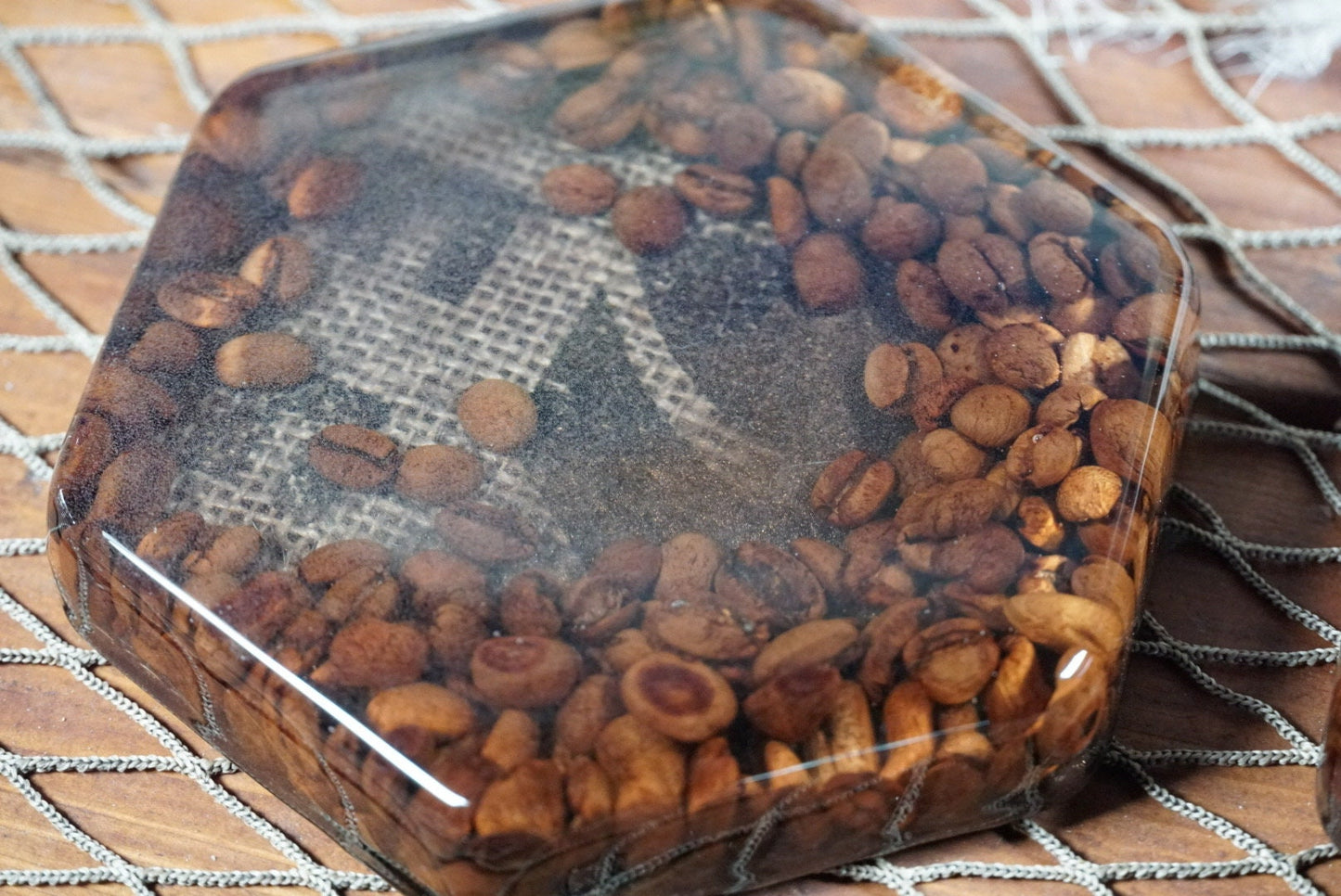Coffee Bean Coasters