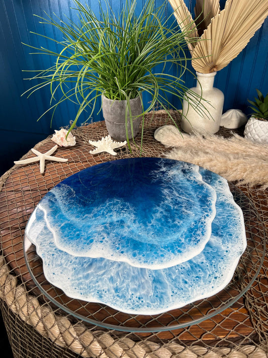 Ocean WavesLazy Susan / Turntable / Centerpiece