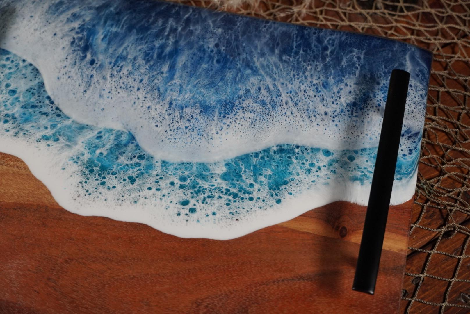 Ocean Waves charcuterie board, serving tray