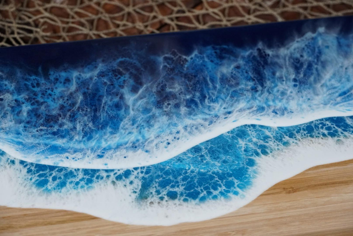 Ocean Waves charcuterie board, serving tray