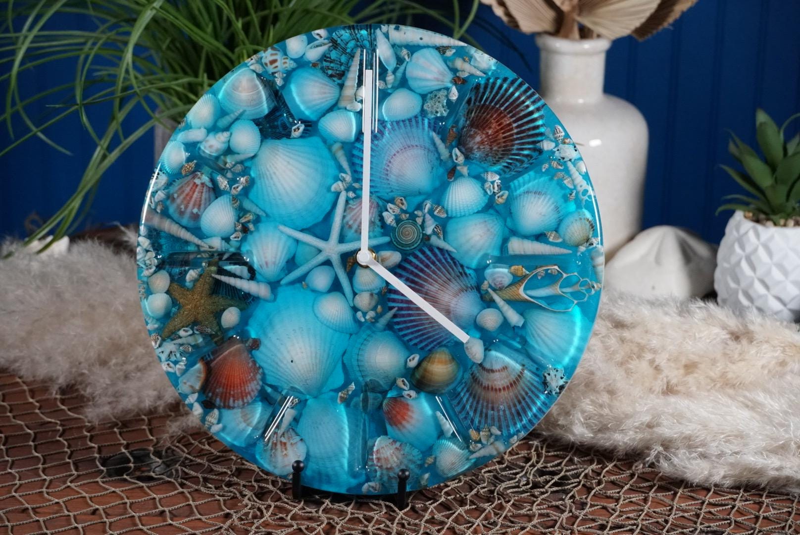 Sea Shell Ocean Clock