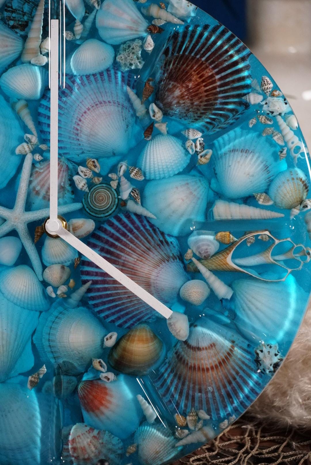 Sea Shell Ocean Clock