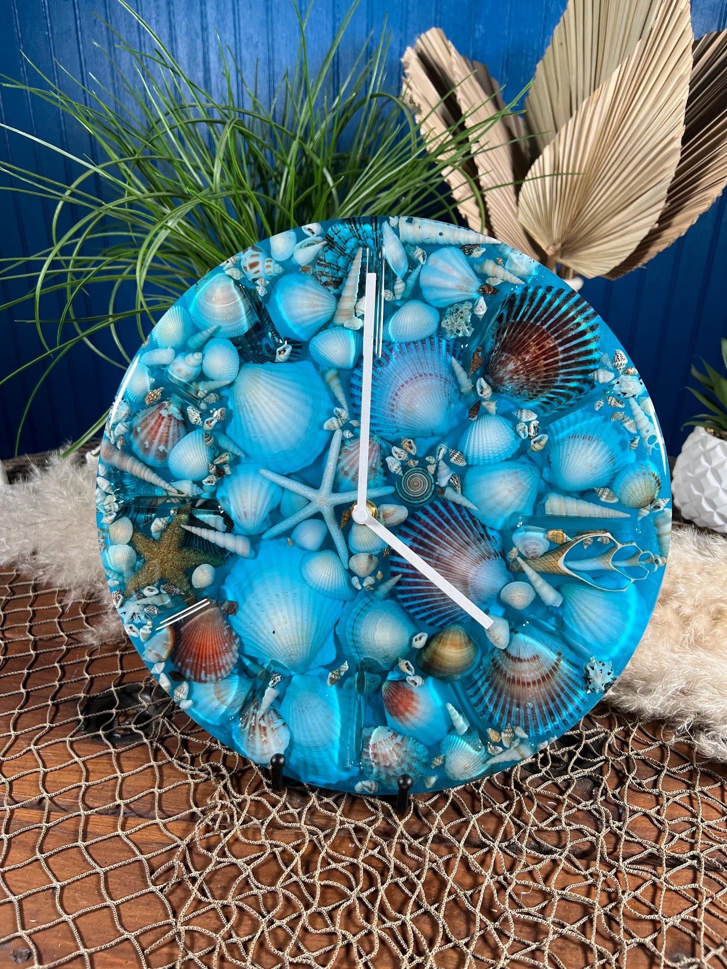 Sea Shell Ocean Clock