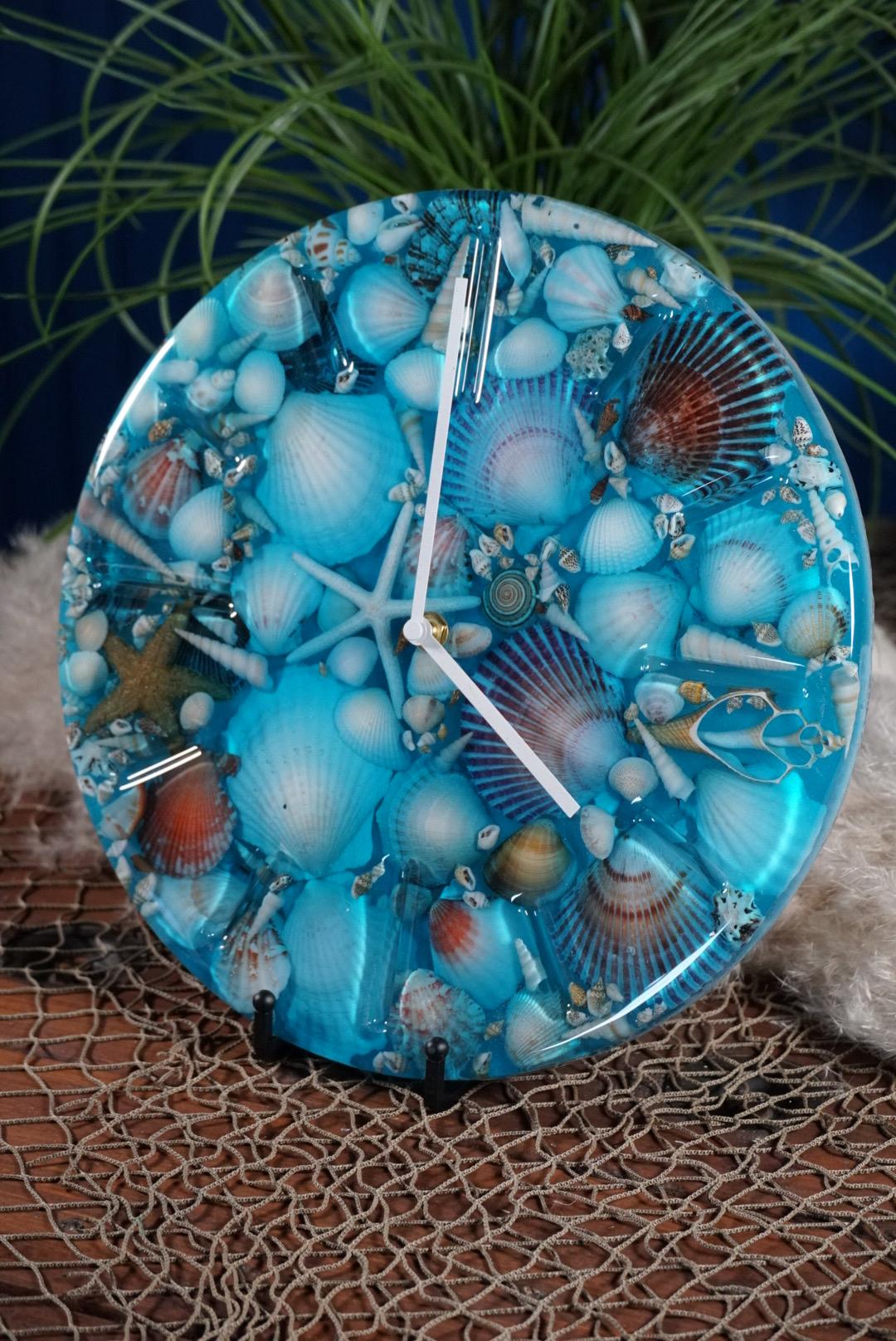 Sea Shell Ocean Clock