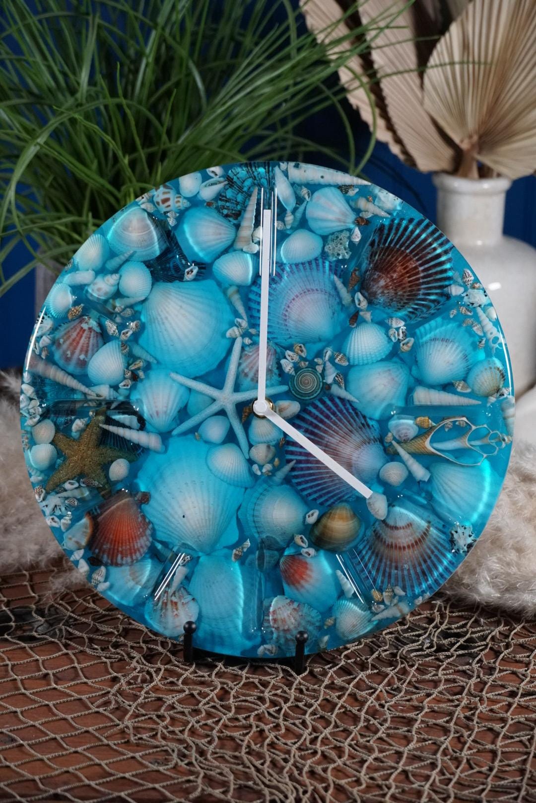 Sea Shell Ocean Clock