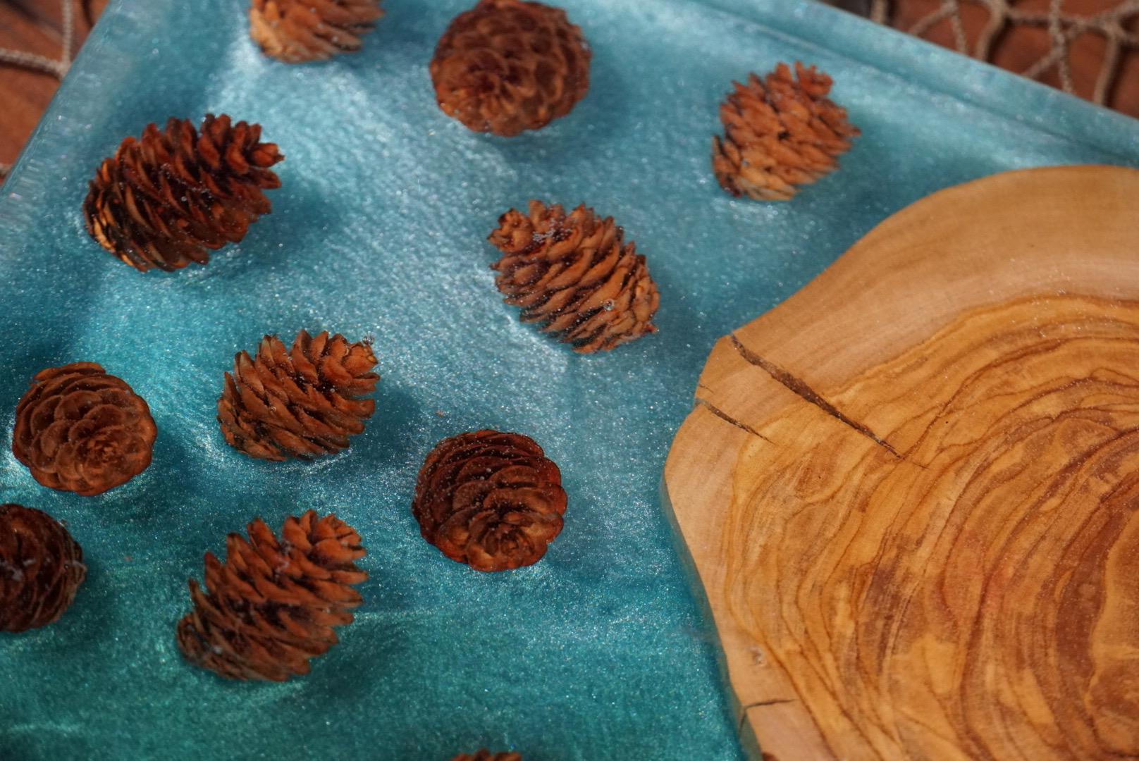 Pinecone Charcuterie Board, Serving Board, Cheese Board