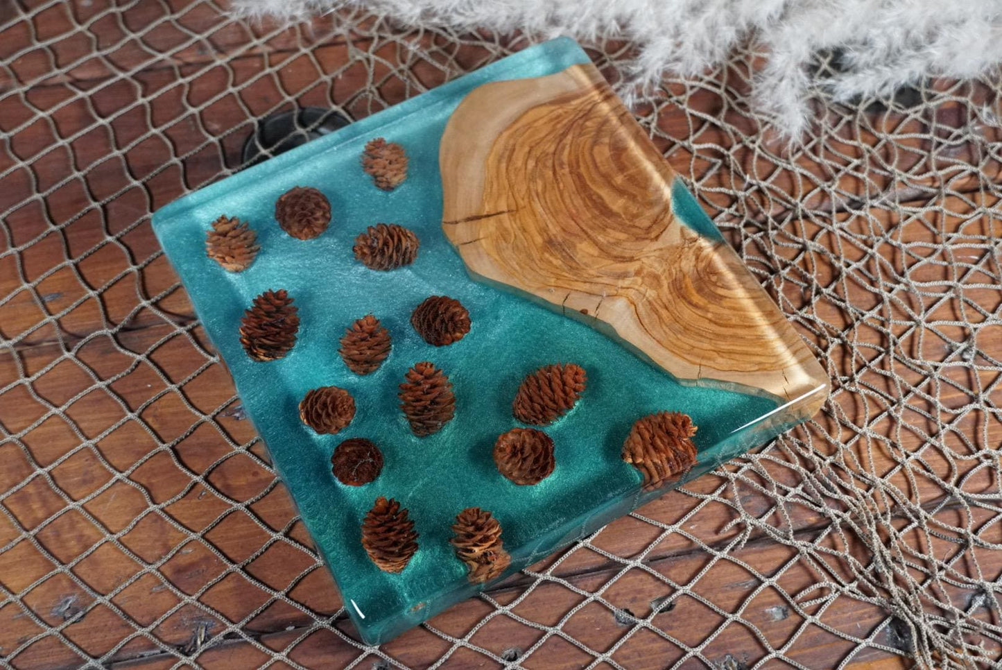 Pinecone Charcuterie Board, Serving Board, Cheese Board