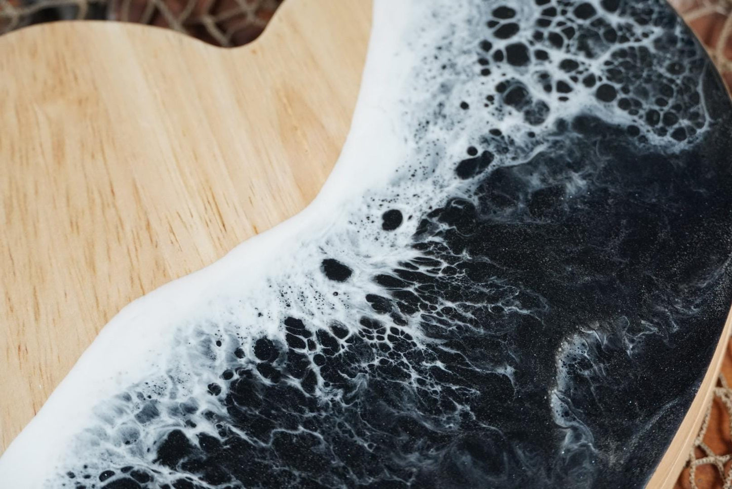 Ocean Waves Heart Charcuterie boards | Serving Trays | Serving Set