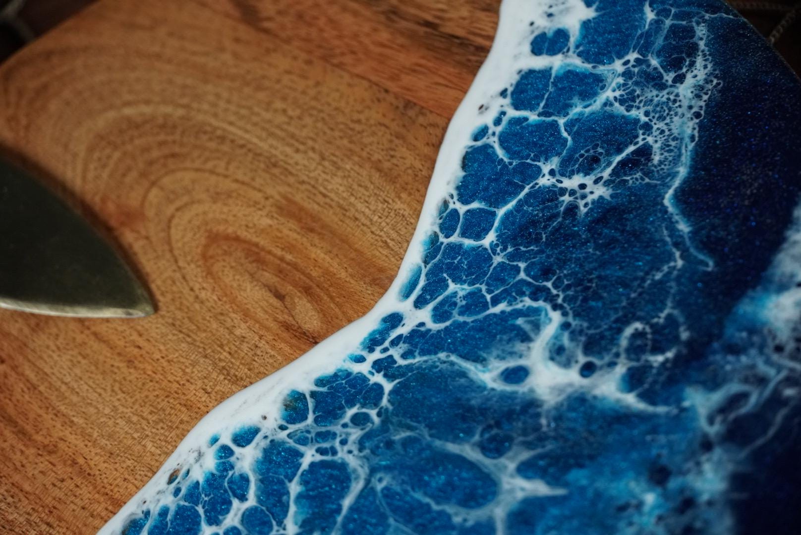 Ocean Waves Heart Charcuterie boards | Serving Trays | Serving Set