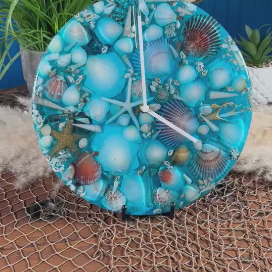 Sea Shell Ocean Clock