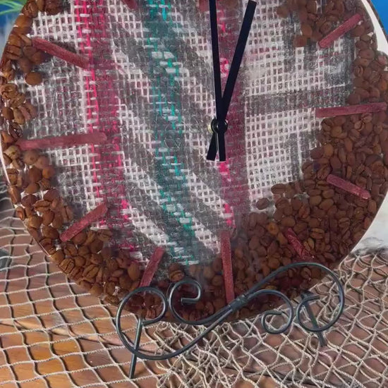 Coffee Bean Clock