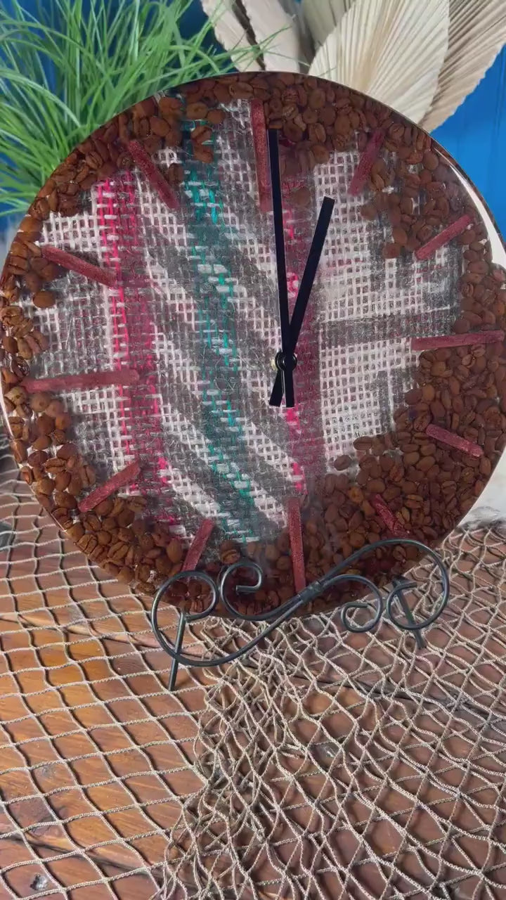 Coffee Bean Clock